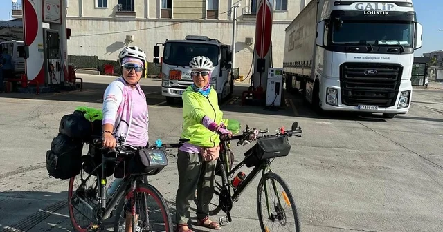 Meme kanseri farkındalığı için bisikletle Türkiye turuna çıktılar Aydın Haberleri