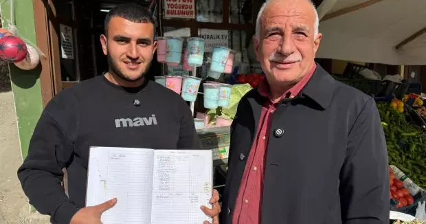 Tokat haberleri Veresiye defterindeki 149 bin TL lik borcu ödeyen hayırsever: Allah bilsin 03 Kasım 2025