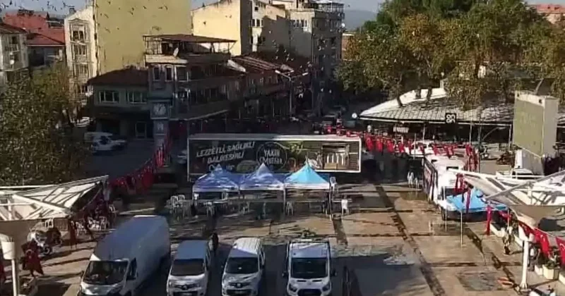 O şehrimizde kuşlar bir anda havalanıp kaçtı! Kameralar anbean kaydetti