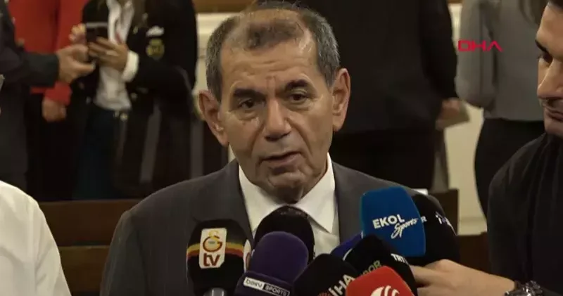 Dursun Özbek: Keyifli bir dönemden geçiyoruz