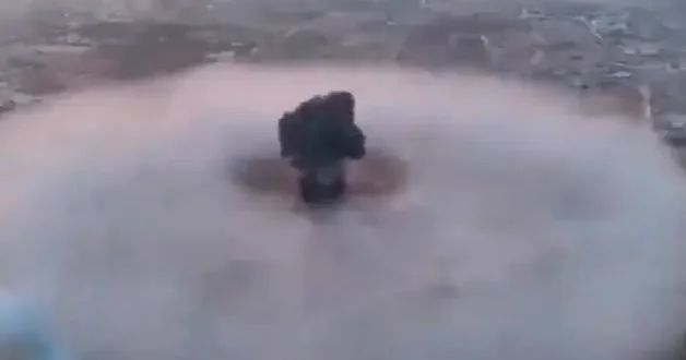 Gazze de kan donduran an: Adeta minyatür nükleer bomba