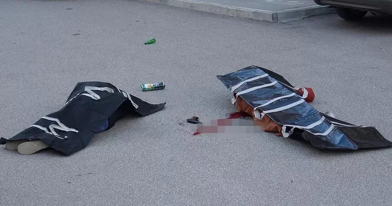 Erzurum da dehşet: Kovaladığı kadını öldürüp intihar etti! Olay anı kamerada