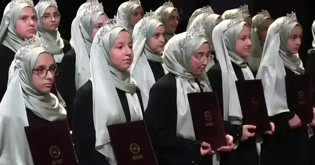 Gaziantep te 318 öğrenci hafızlık icazeti aldı VİDEO İZLE