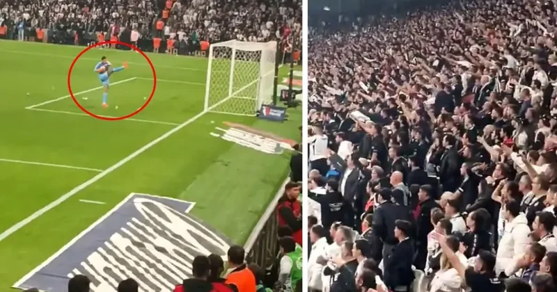 Ederson un Beşiktaş taraftarı ile yaşadığı gerginlik kamerada