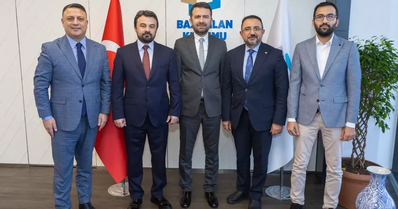 Kanal7 Medya Grubu ndan BİK Genel Müdürü Ab­dul­ka­dir Çay a hayırlı olsun ziyareti