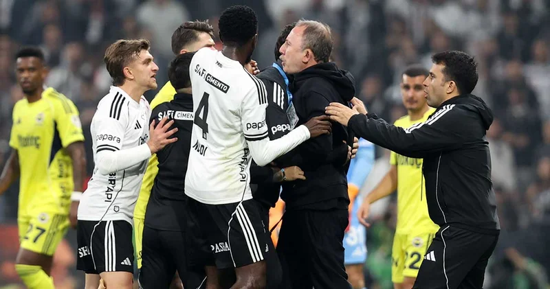 Sergen Yalçın dan kendini yakacak sözler: Derbi sonrası ortalığı karıştıran video