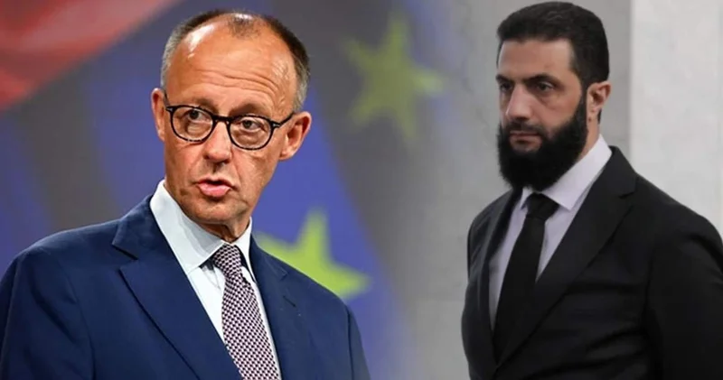 Friedrich Merz Şara yı Almanya ya davet etti