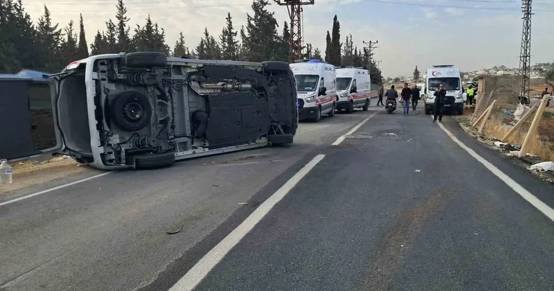 Kilis’te iki araç çarpıştı: 4 yaralı