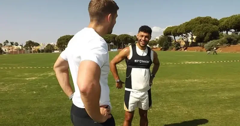 Chamberlain ortaya çıktı: İngiliz deviyle antremanda Fanatik Gazetesi Beşiktaş (BJK) Haberleri Spor