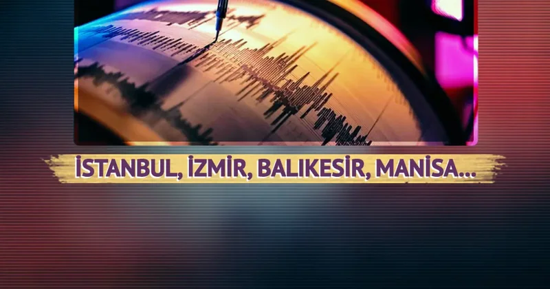 Son dakika İstanbul, İzmir, Manisa ve Balıkesir de de hissedildi! Bu deprem korkuttu; telefonlara bildirim geldi: Büyüklüğü belli oldu