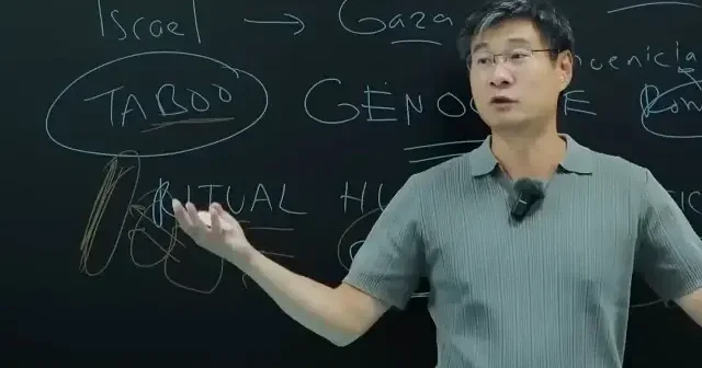 Üniversitede ders veren profesör İsrail in istediğini elde etmek için nasıl davrandığını anlattı: Yapabileceğiniz en kötü şey çocukları öldürmektir VİDEO İZLE