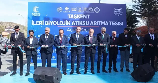 Konya haberleri Konya da Biyolojik Atık Su Arıtma Tesisi açılışı gerçekleştirildi 04 Kasım 2025