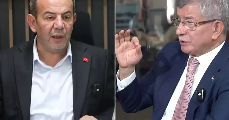 Davutoğlu ndan yayınında Tanju Özcan için Yezit çıkışı