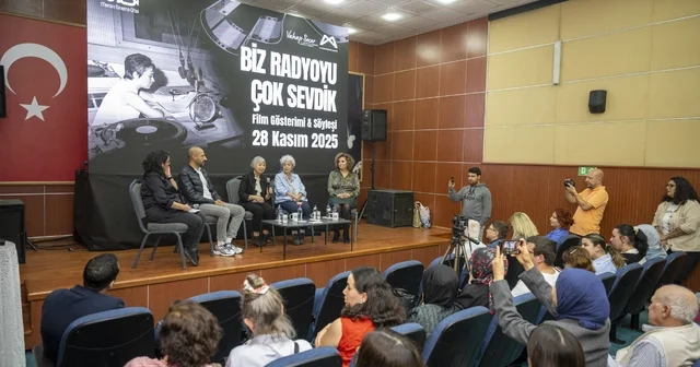 Mersin de kadın radyocuların hikayesine ışık tutan belgesel gösterimi Mersin Haberleri