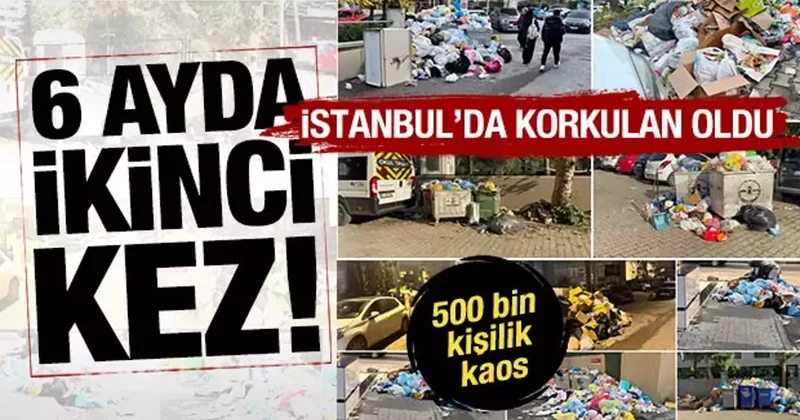 İstanbul da 500 bin kişilik kaos: 4 gündür çöpler toplanmIyor! Maltepeli dertli:Çözüm yok!