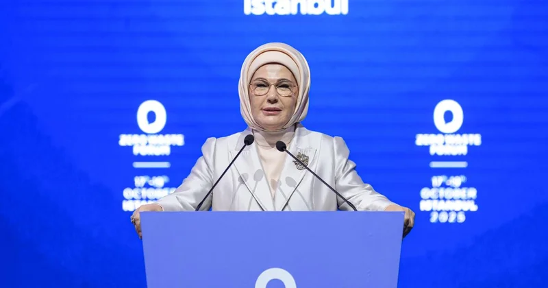 Emine Erdoğan: Bugün göstereceğimiz hassasiyetle yarınlarımızı koruyabiliriz