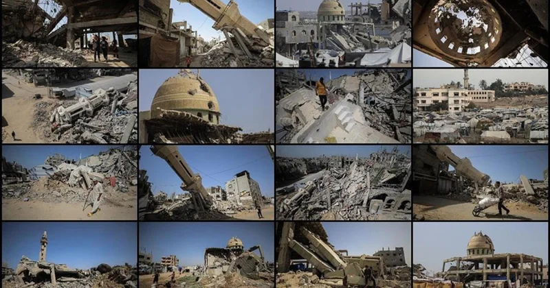 Katil İsrail, iki yıl boyunca Gazze ve Batı Şeria da 316 arkeolojik ve tarihi alanı hedef aldı