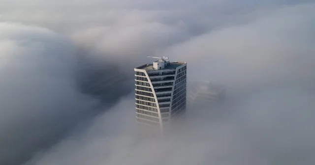 Bursa da sis şehri yuttu Bursa Haberleri