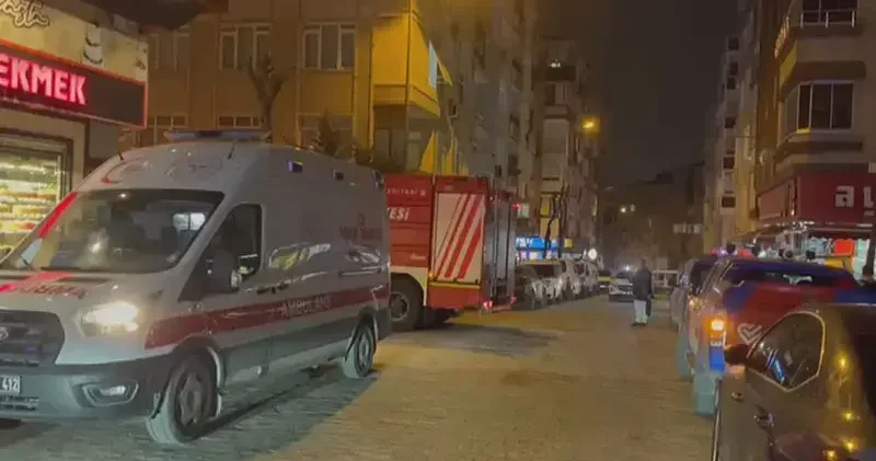 Güngören de 6 katlı binada patlama