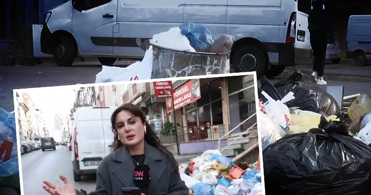 Sokaklarda çöp yığınları oluştu İstanbul daki ilçede vatandaşlar isyan etti: Kapımızı, penceremizi açamıyoruz