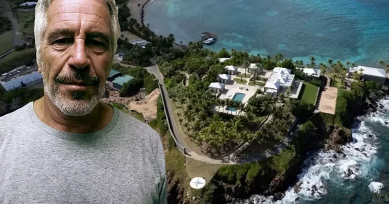 Şeytanın ini! Epstein in adasından hiç görülmemiş fotoğraflar paylaşıldı