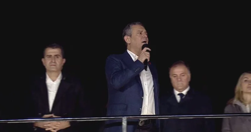 Özgür Özel den Güngören de açıklamalar Son dakika haberleri