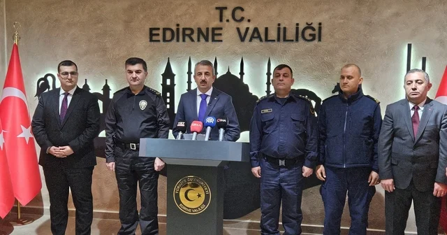 Vali Sezer: Edirne de 10 ayda bin 414 kişi yakalandı, motosiklet kazaları arttı Edirne Haberleri