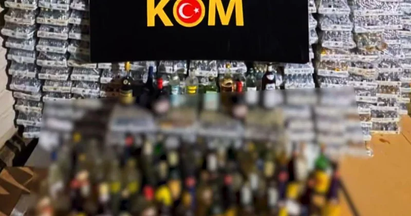 81 ilde sahte ve kaçak içki operasyonu