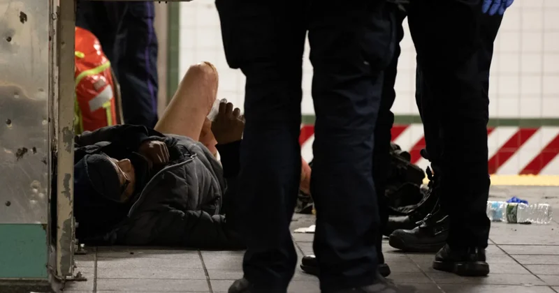 Metro uyuyan adamı ateşe verdi: Mağdur son anda kurtarıldı Sözcü Gazetesi