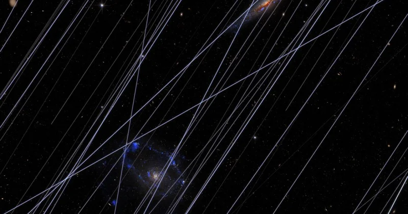 Yarım milyon uydu, uzay teleskoplarının tüm görüntülerini kirletebilir