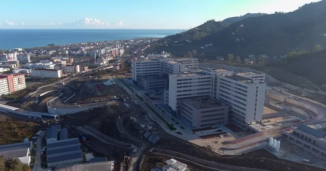 Ordu Şehir Hastanesi nin altyapı çalışmaları tamamlandı Ordu Haberleri
