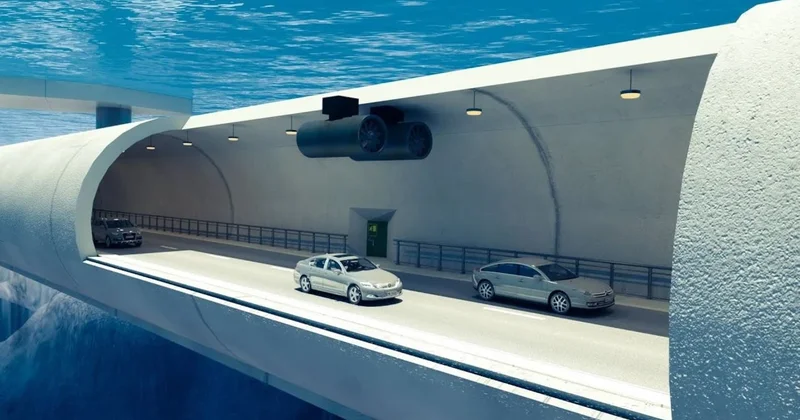 Dünyanın en uzun deniz altı karayolu inşası başladı! Yerin 260 metre derinine inildi Sözcü Gazetesi