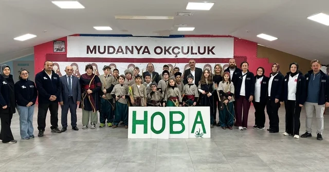 Mudanya da öğrencilere yönelik okçuluk etkinliği büyük ilgi gördü Bursa Haberleri