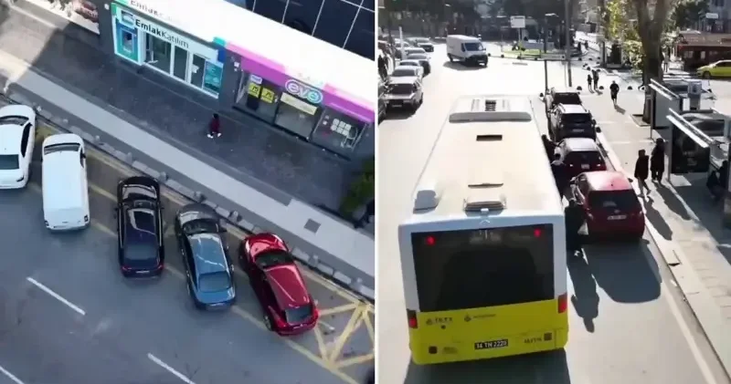 İstanbul da sürücülere havadan ceza yağdı İstanbul Haberleri