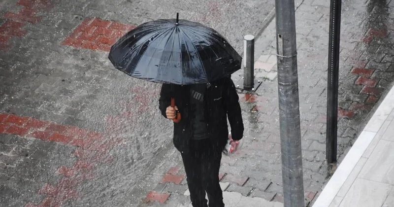 Meteoroloji den 6 il için sağanak uyarısı