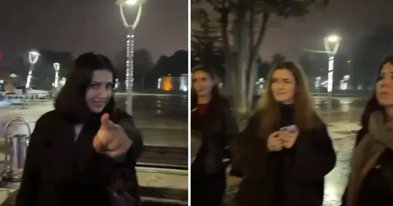 Yurda geç kalan kız öğrencilerin videosu sosyal medyayı ikiye böldü