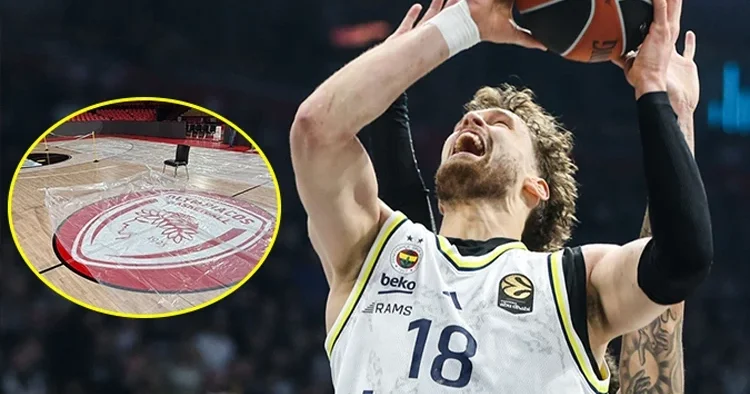 Euroleague de Olympiakos Fenerbahçe maçına yağış engeli! Erteleme kararı...