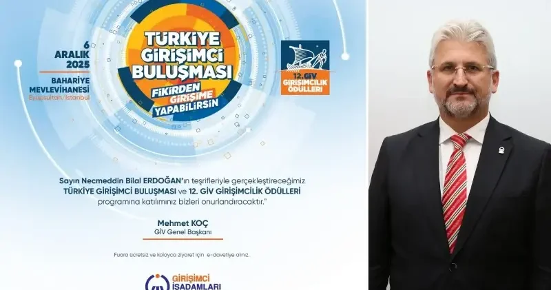 12. GİV Girişimcilik Ödülleri Bahariye Mevlevihanesi’nde sahiplerini buluyor Aktüel Haberleri