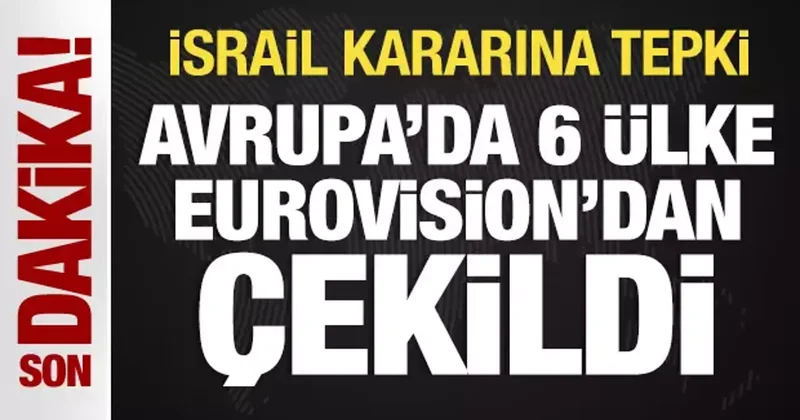 Avrupa da 6 ülke Eurovision dan çekildi