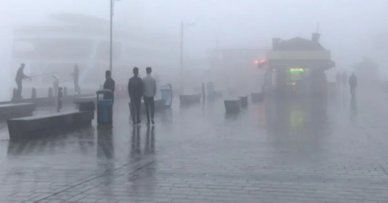 Meteoroloji sis ve sağanak için saat verdi Sözcü Gazetesi