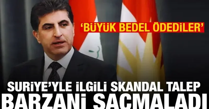 Barzani den skandal Suriye talebi: SDG bedel ödedi, ademi merkeziyet olmalı