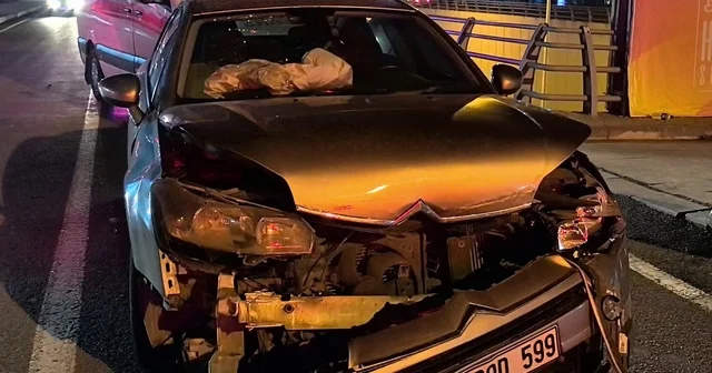 Şehir hastanesi kavşağında zincirleme kaza Erzurum Haberleri