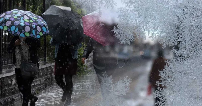 Şakır şakır yağacak! Bir anda buz kesecek: 2 bölge 3 il için uyarı geldi