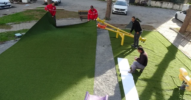 Söke Belediyesi nin parklarda yenileme atağı devam ediyor Aydın Haberleri