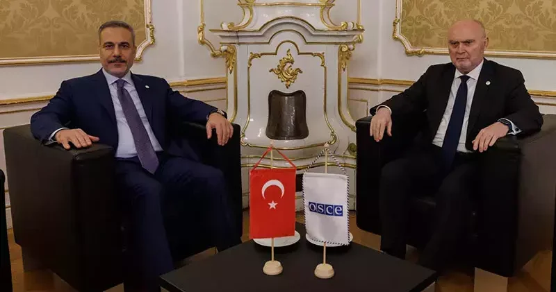 Bakan Fidan, AGİT Genel Sekreteri Sinirlioğlu ile görüştü