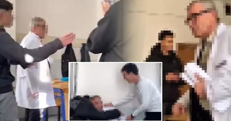 Lise sınıfındaki görüntüler sinir bozmuştu! Öğretmen Canpolat sessizliğini bozdu