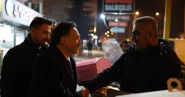 Vali Çiçek; vatandaşlarla buluştu Kayseri Haberleri