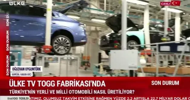 TOGG fabrikasında parmak ısırtan tablo! 3 dakikada bir yerli otomobil banttan iniyor...