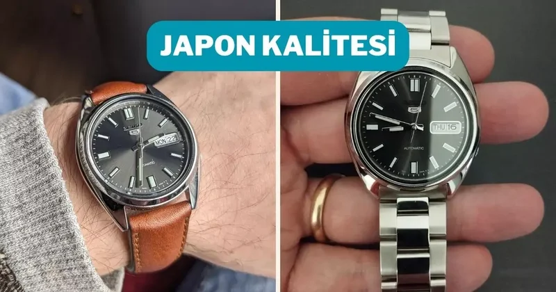 Japon kalitesinin simgesi Seiko kol saati indirimde!