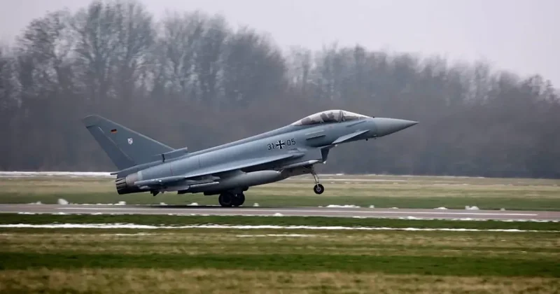 Almanya, Polonya ya Asker ve Eurofighter Gönderdi